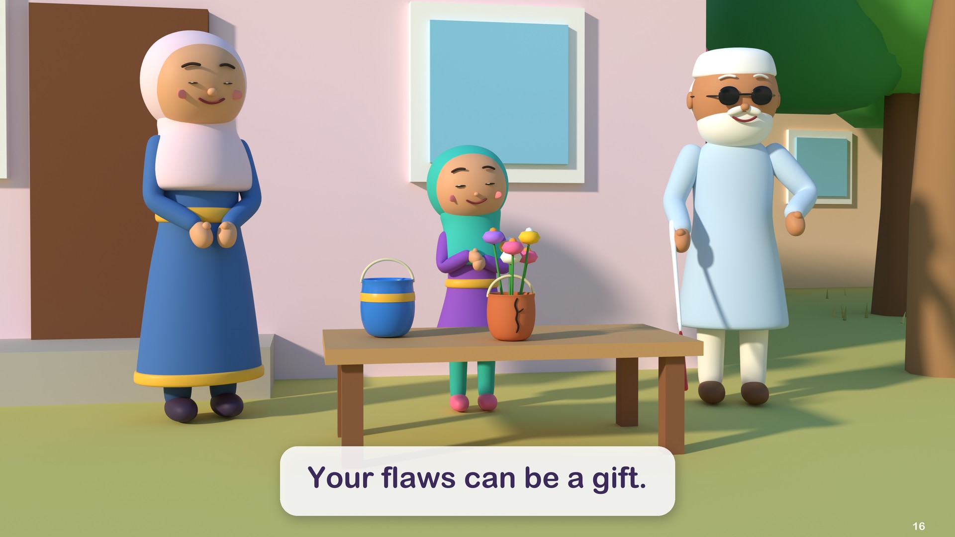 Your flaws can be a gift.