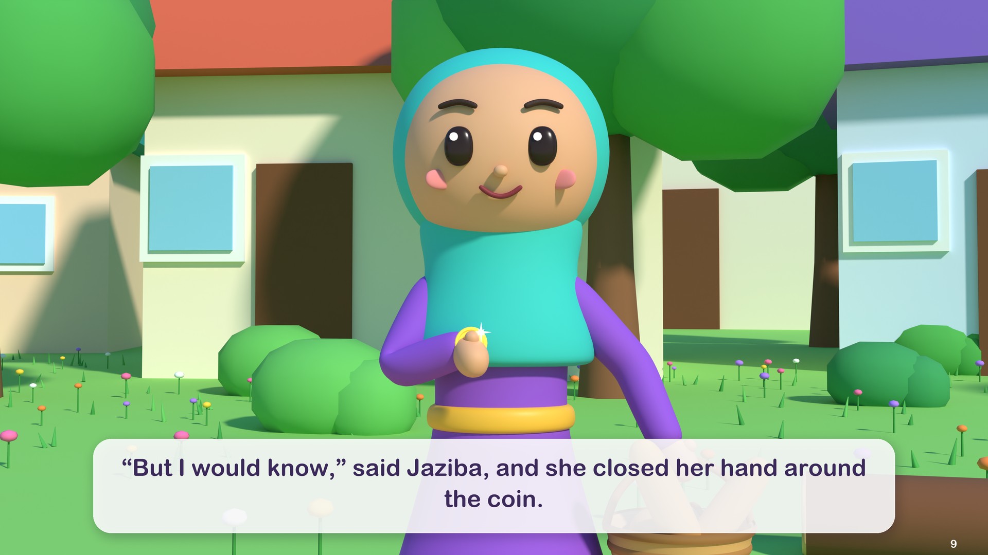 “But I would know,” said Jaziba, and she closed her hand around the coin.