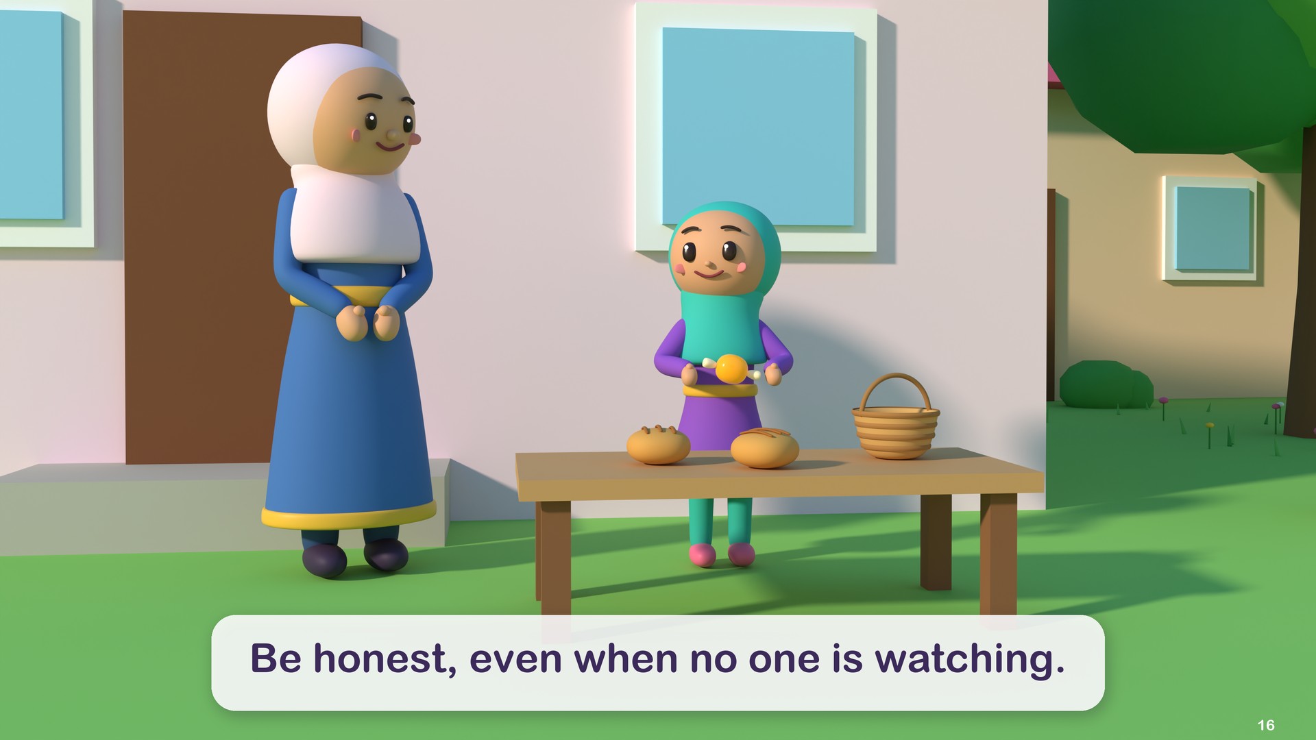 Be honest, even when no one is watching.