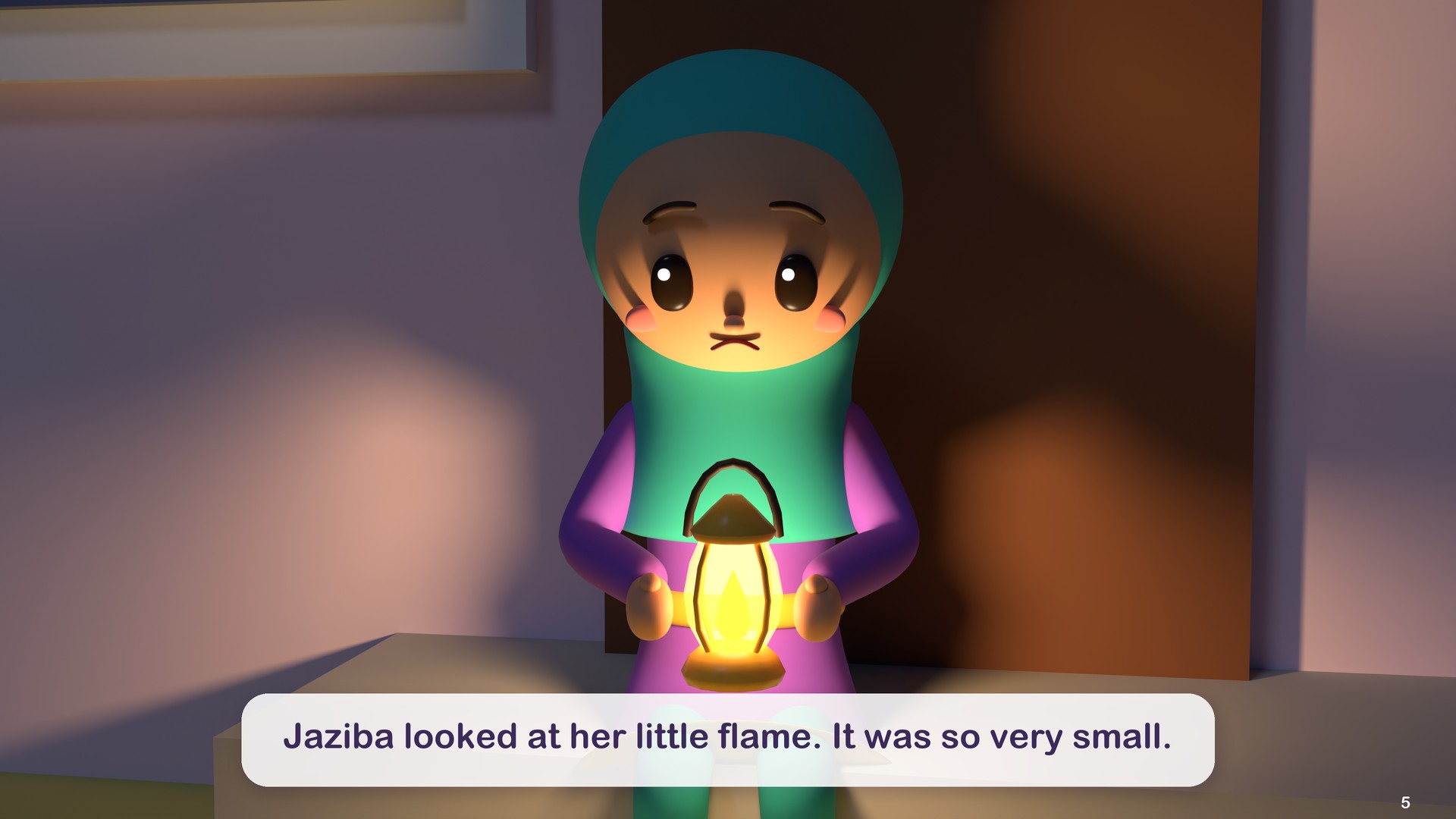 Jaziba looked at her little flame. It was so very small.